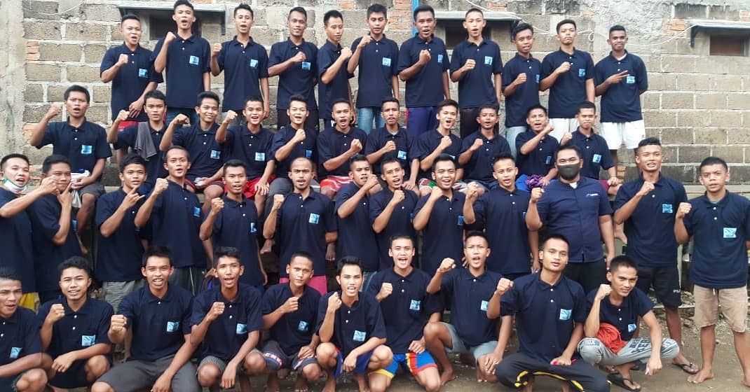 Foto dokumentasi calon ABK kapal saat kegiatan training dan pembekalan